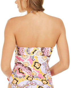 Hula Honey Juniors' Tankini Top Lilac Fizz Multi thumbnail 2