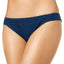 Hula Honey Little Wild One Crochet Tab Side Hipster Bikini Bottom in Blue