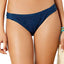 Hula Honey Little Wild One Crochet Tab Side Hipster Bikini Bottom in Blue