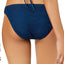 Hula Honey Little Wild One Crochet Tab Side Hipster Bikini Bottom in Blue