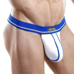Hung White HGL003 G-String thumbnail 1