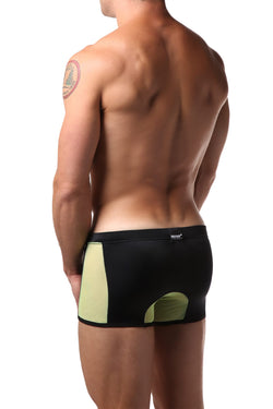Hunk² Black/Green Apollo Foret² Boxer Trunk thumbnail 2