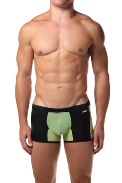 Hunk² Black/Green Apollo Foret² Boxer Trunk thumbnail 1