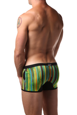 Hunk² Black/Green Apollo Nature² II Boxer Trunk thumbnail 3