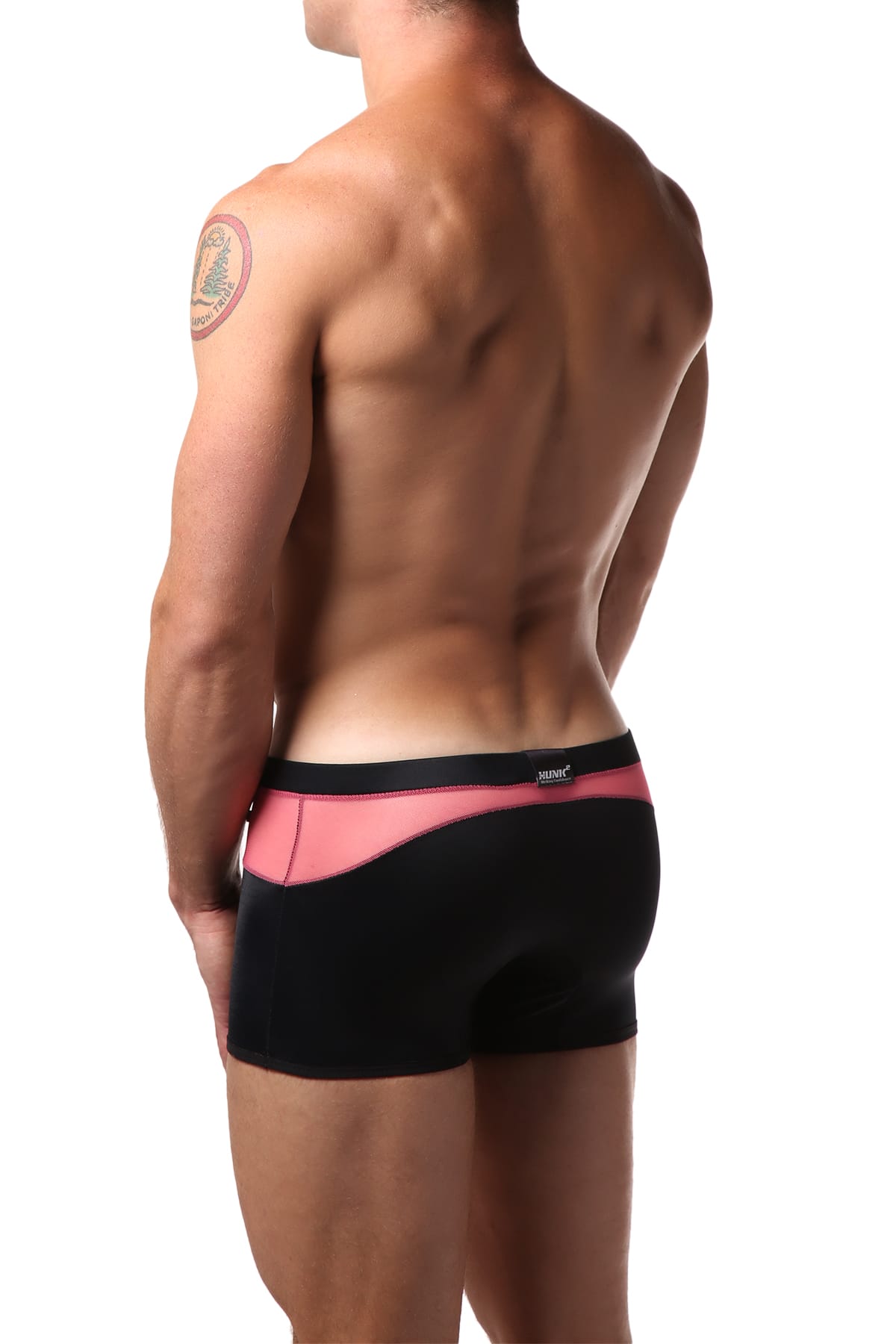 Hunk² Black/Pink Apollo Bonbon² Boxer Trunk