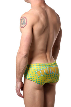 Hunk² Lemon/Lime Alphae Spark² Swim Brief thumbnail 2