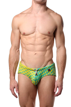 Hunk² Lemon/Lime Alphae Spark² Swim Brief thumbnail 1