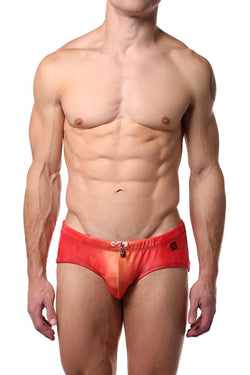 Hunk² Red/Orange Alphae Chaleur² Swim Brief thumbnail 1
