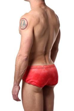 Hunk² Red/Orange Alphae Chaleur² Swim Brief thumbnail 2