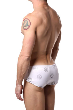 Hunk² White Alphae Monsieur² Swim Brief thumbnail 2