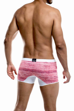Hunk² White/Pink Apollo Cerise² Boxer Trunk thumbnail 2