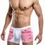 Hunk² White/Pink Apollo Cerise² Boxer Trunk