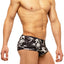 Hunk2 Black Fellini Alligatore Swim Trunks