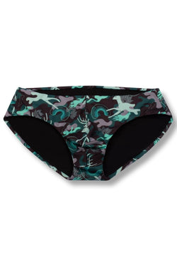 Hunk2 Green Cervi Reversible Swim Brief thumbnail 1