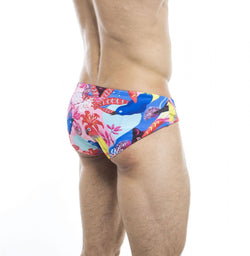 Hunk2 Sb20191a Panthereâ² Reversible Swim Briefs Color Blue thumbnail 2