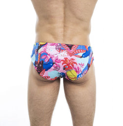 Hunk2 Sb20191a Panthereâ² Reversible Swim Briefs Color Blue thumbnail 4
