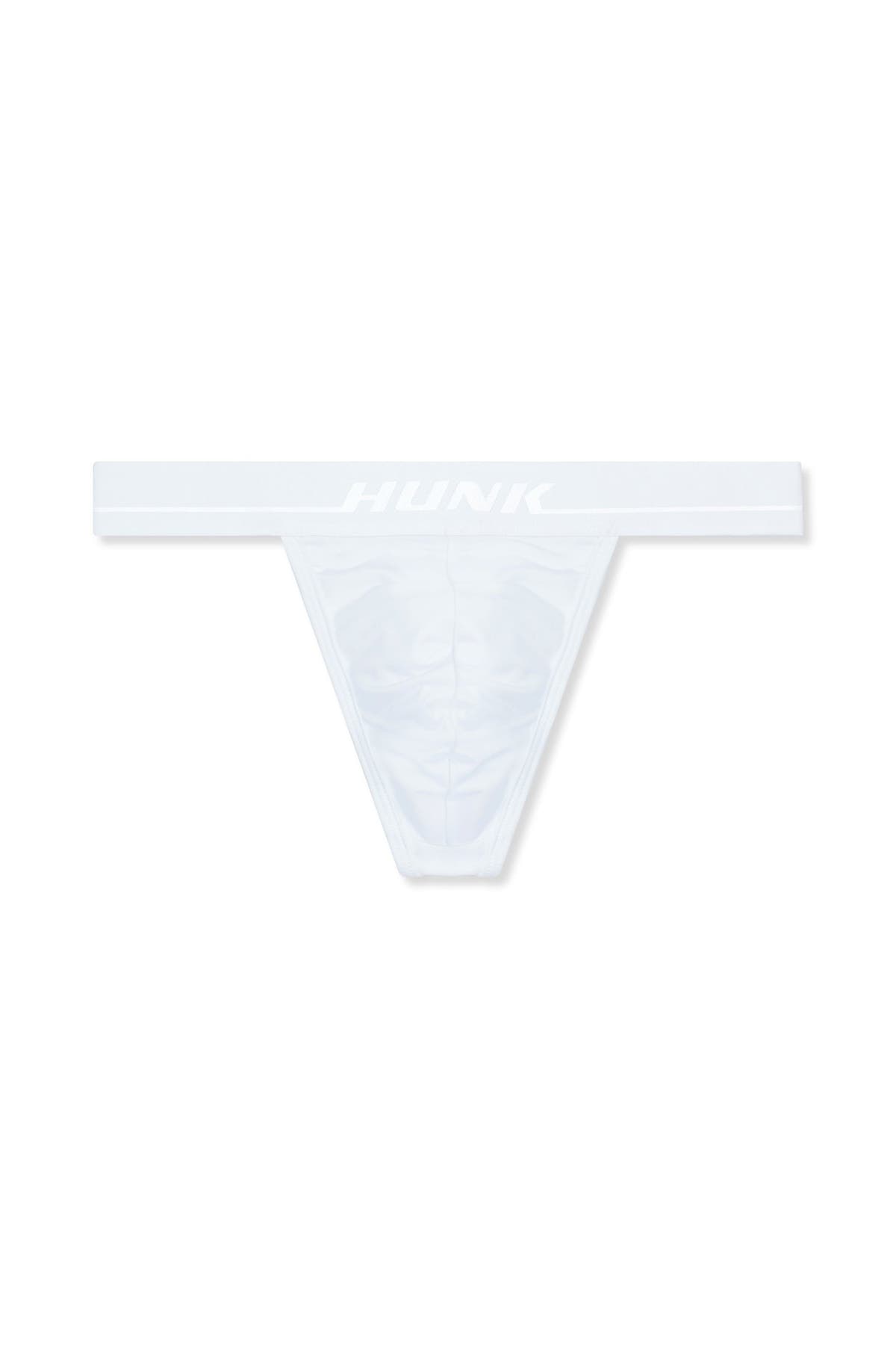 Hunk2 White Polar Thong