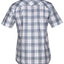 Hurley Aqua Landfall Plaid Pocket Shirt