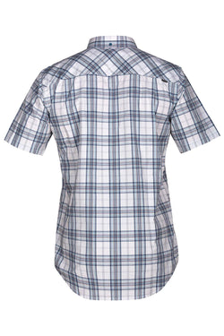 Hurley Aqua Landfall Plaid Pocket Shirt thumbnail 2