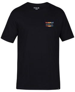 Hurley Badge Graphic T-shirt Black thumbnail 1