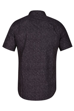 Hurley Black/Grey Geo-Print Crossroads Pocket Shirt thumbnail 2