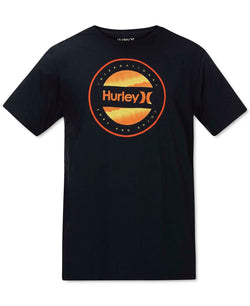 Hurley Circular Logo T-shirt Obsidian thumbnail 1