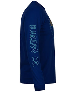 Hurley Core Pennant Graphic T-shirt Deep Royal Blue thumbnail 4