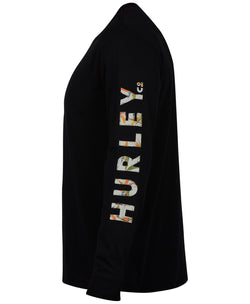 Hurley Fronds Graphic T-shirt Black thumbnail 3