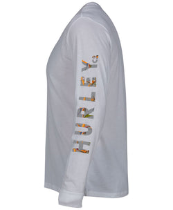 Hurley Fronds Graphic T-shirt White thumbnail 3