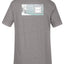 Hurley Heather-Grey Fall-Out Logo Printed Tee