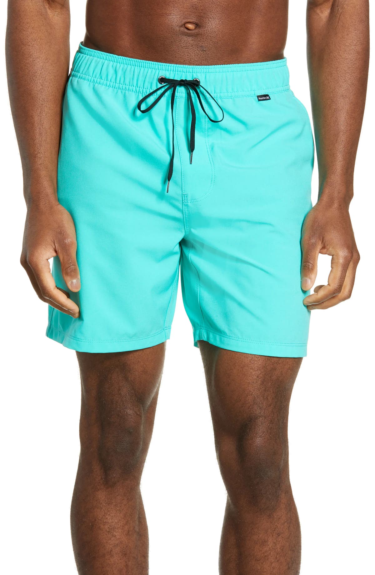 Hurley Men's Oao Volley Swim Trunks Blue/green