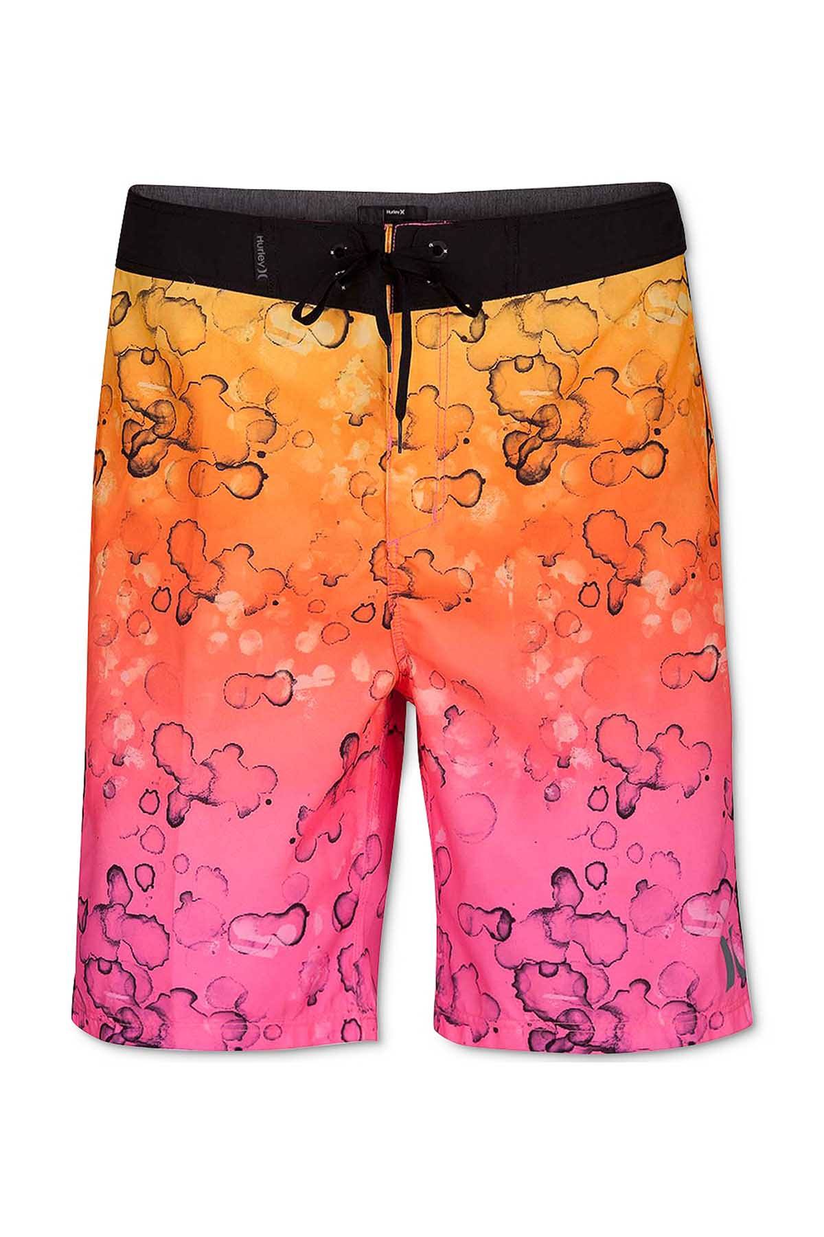 Hurley Orange Splatter-Grain 20" Board Short