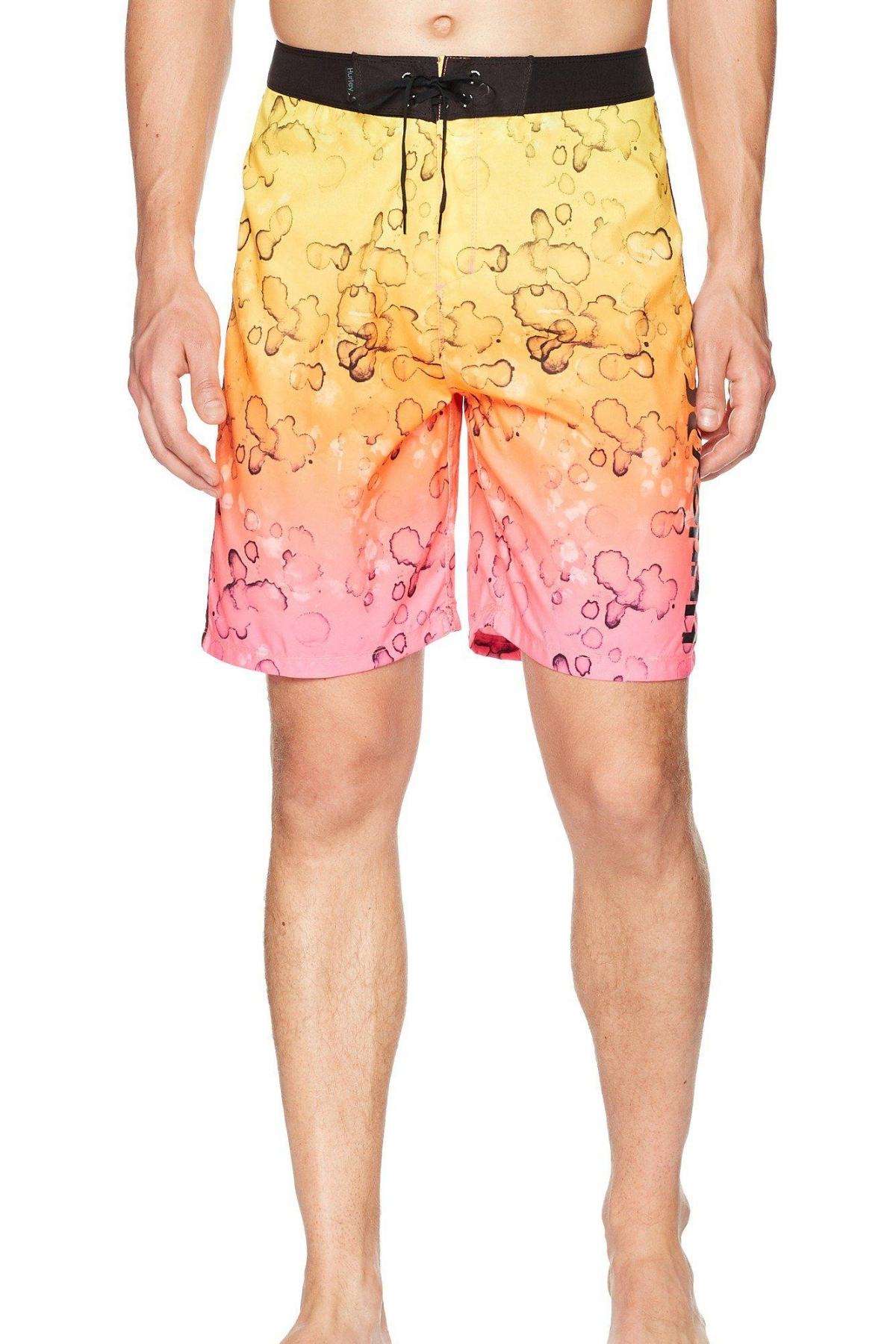 Hurley Orange Splatter-Grain 20" Board Short