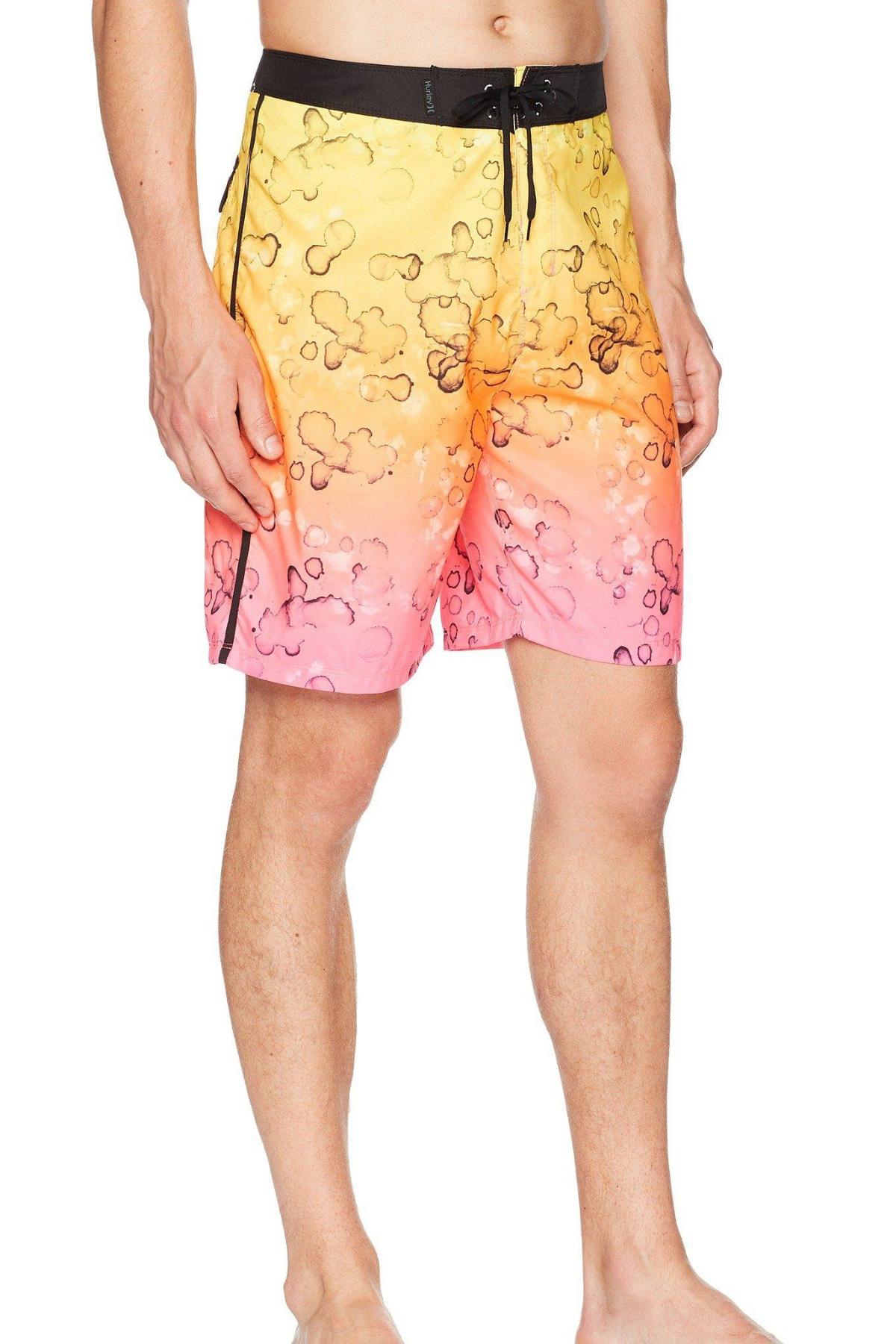 Hurley Orange Splatter-Grain 20" Board Short