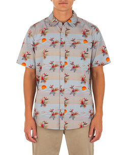Hurley Organic Wedge Shirt Lt. Smoke Gray thumbnail 1