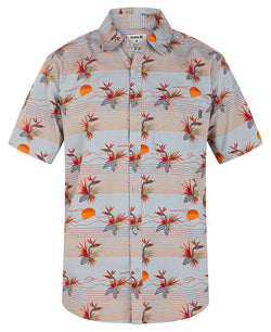 Hurley Organic Wedge Shirt Lt. Smoke Gray thumbnail 2