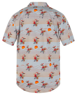 Hurley Organic Wedge Shirt Lt. Smoke Gray thumbnail 3