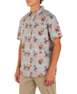 Hurley Organic Wedge Shirt Lt. Smoke Gray thumbnail 4