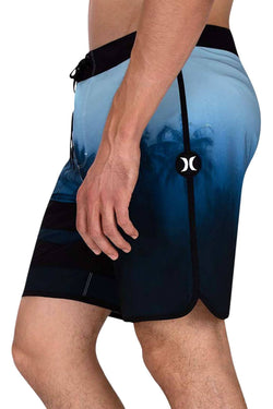 Hurley Phantom Block Party 18" Boardshort in Black thumbnail 2