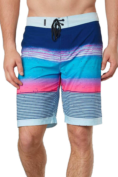 Hurley Phantom Overspray Stretch Boardshort in Gym Blue