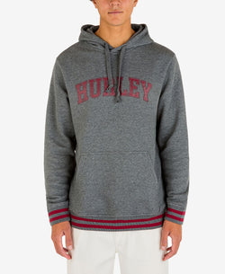 Hurley Pullover Varsity Hoodie Charcoal thumbnail 1