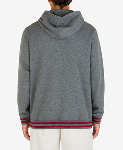 Hurley Pullover Varsity Hoodie Charcoal thumbnail 4