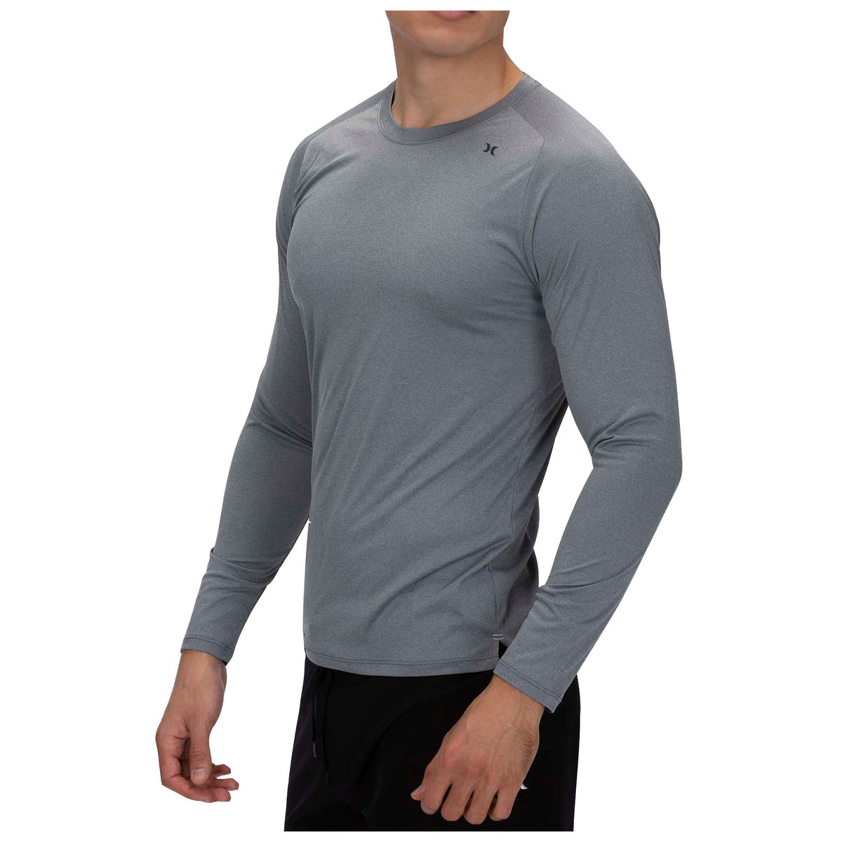 Hurley Quick Dry Long-Sleeve T-Shirt team royal heather