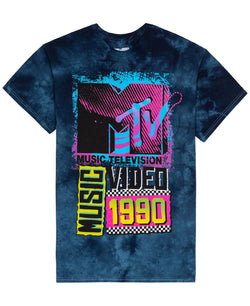 Hybrid Apparel Hybrid Mtv Music Video Graphic T-shirt Windward Blue thumbnail 1