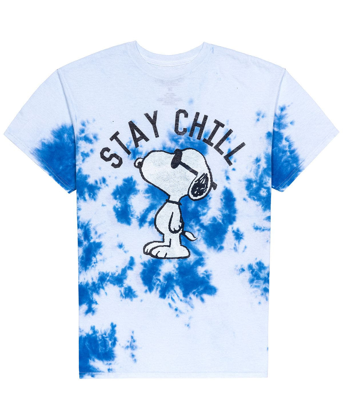 Hybrid Apparel Snoopy Stay Chill T-shirt Stormy Sky