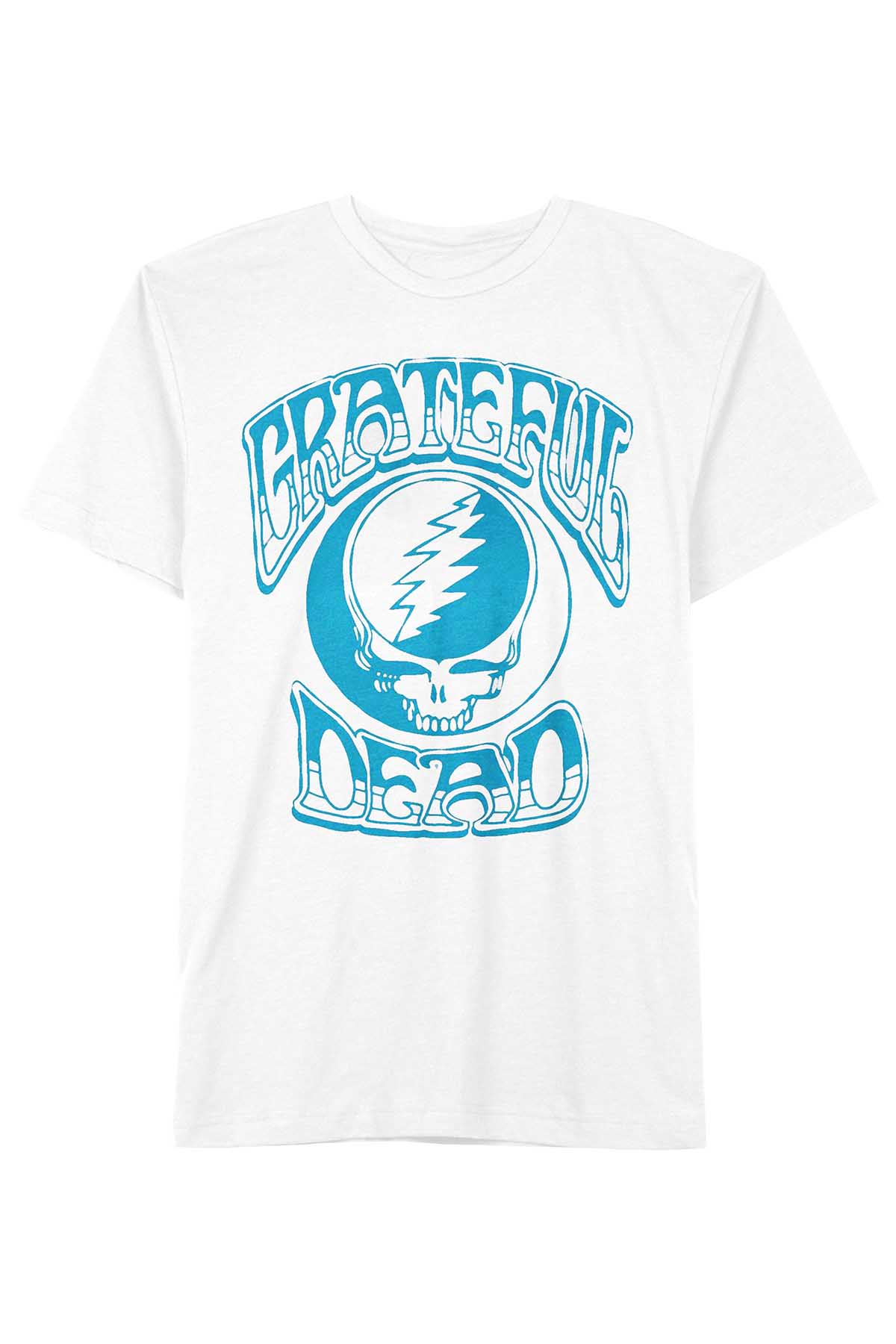 Hybrid Apparel White Grateful Dead Graphic Print T-Shirt