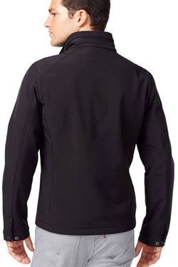 INC International Concepts Black Soft Shell Zip Front Jacket thumbnail 2