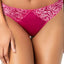 INC International Concepts Festival Fuchsia Smooth Lace Thong
