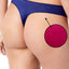 INC International Concepts Festival Fuchsia Smooth Lace Thong