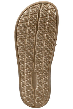 INC International Concepts Gold Glitter Pool Slide Slippers thumbnail 3